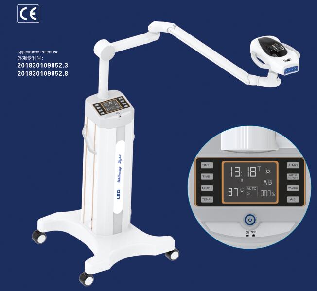 人気 Saab®新型60WセルフホワイトニングLEDライト照射機器M228（土台