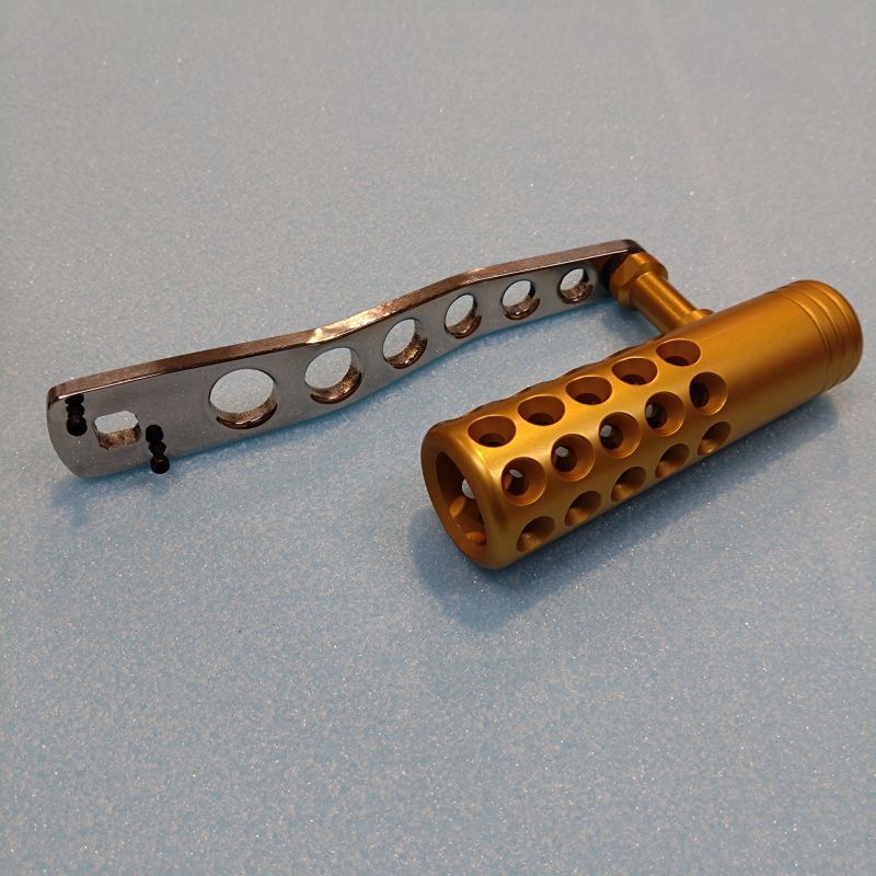 SPIミゾハンシマノ・タリカ用パワーハンドル 130mm - シマヤ釣具