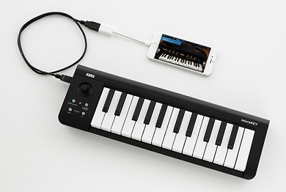 KORGの大人気ミニサイズMIDIキーボードmicro KEYシリーズが