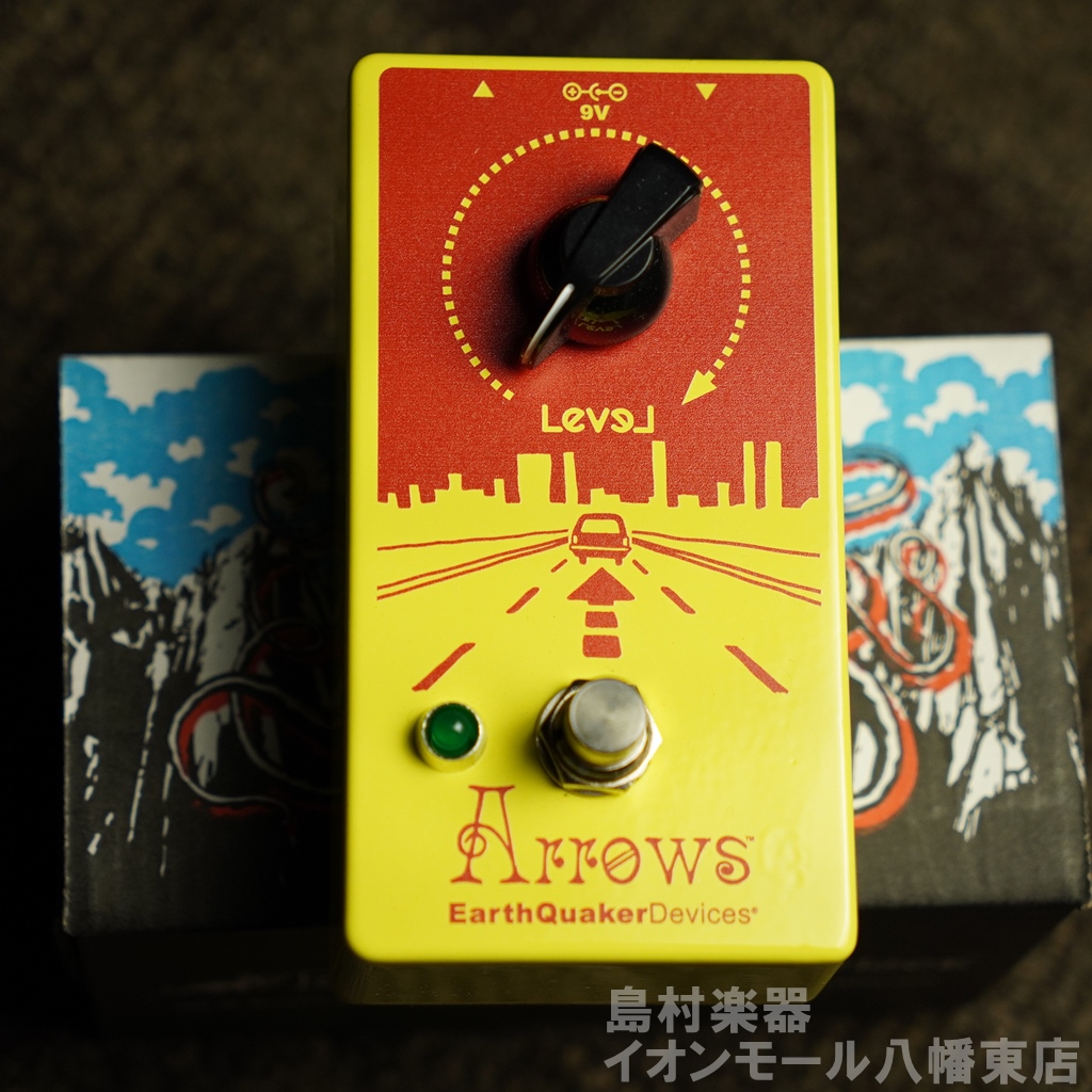 限定モデル】EarthQuaker Devices Arrows/ミチ – Southern Yellow