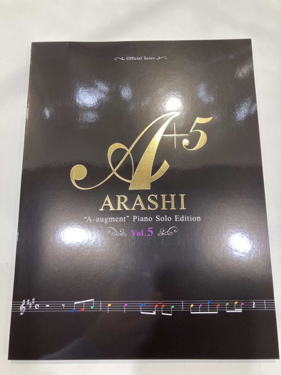 在庫あります！】嵐 初の公式ピアノ楽譜 ”A+5(エー・オーギュメント
