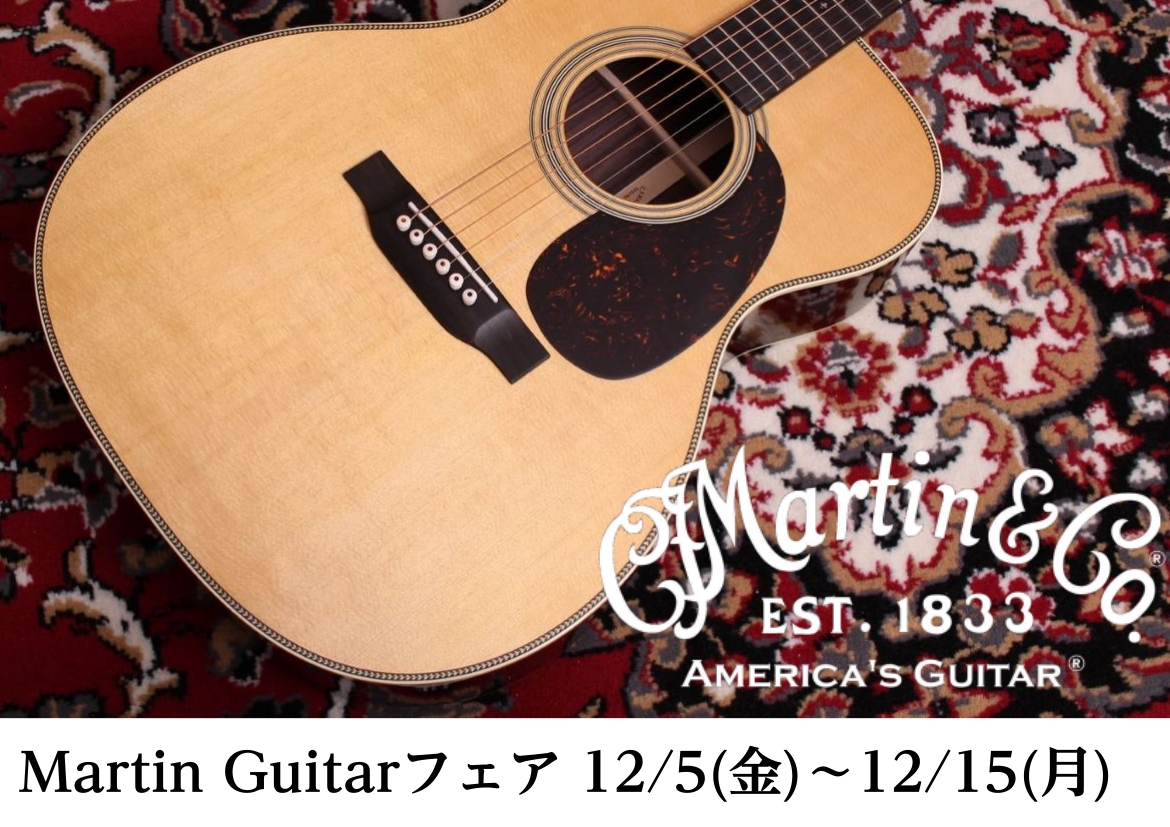 マーチンフェア2025】憧れのあのアコースティックギター≪Martin
