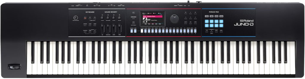 シンセサイザーRoland JUNO-D6|9年ぶりの新作！入門にも最適なお手軽