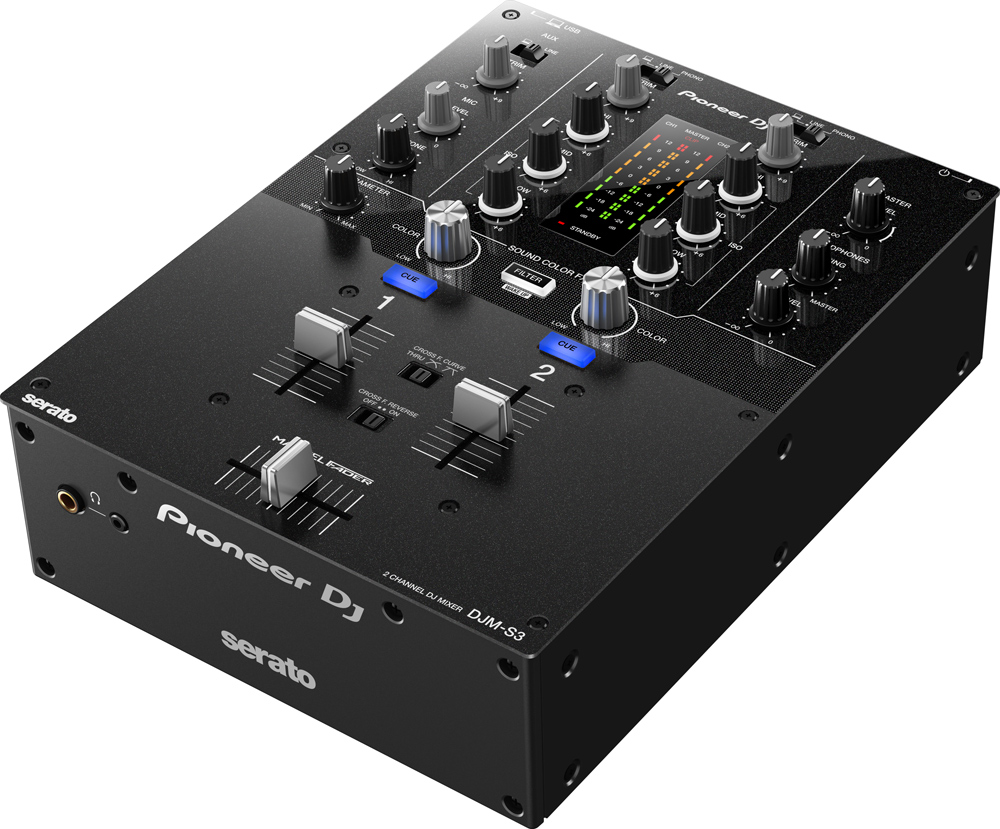 PioneerよりPCDJソフト「Serato DJ」に最適なDVSミキサー「DJM-S3」が