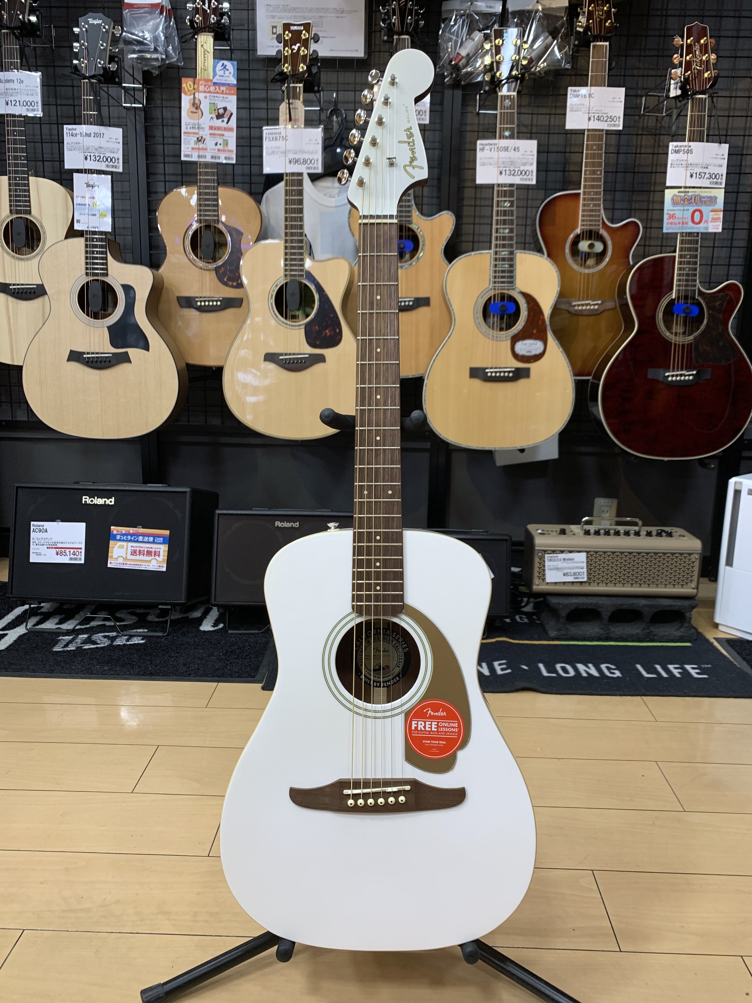 2月10日更新】個性的なカラーのFenderのアコギはいかがですか？｜島村