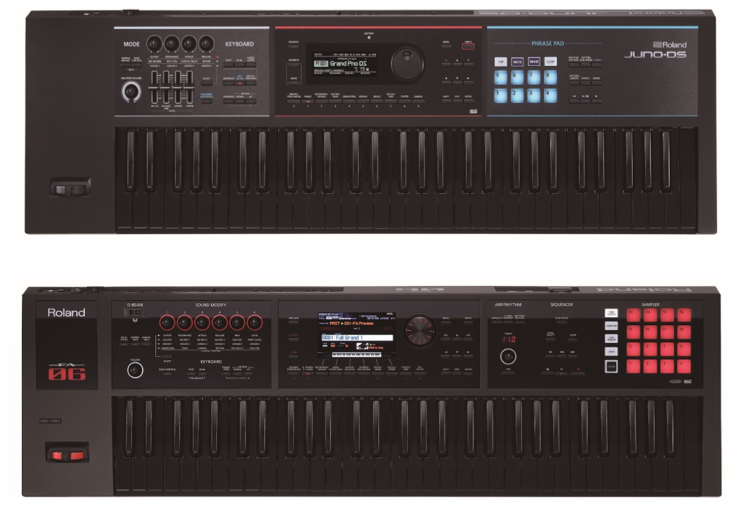 予約受付中11月30日発売】JUNO-DS61B/FA-06B 定番シンセサイザーの