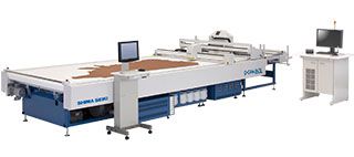 P-CAM160L/270L一枚裁ち自動革裁断機 | 製品ラインアップ | アパレル