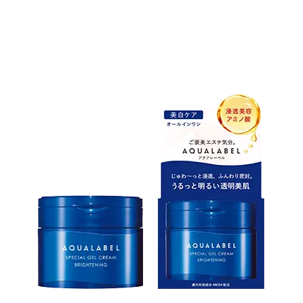 高保湿毛穴ケアオールインワン｜アクアレーベル（AQUALABEL）｜資生堂