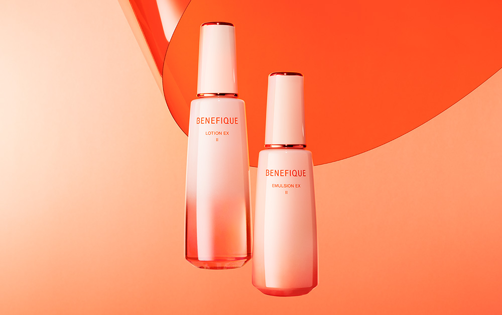 キメ美肌・ハリ美肌に導く2つの化粧水＆乳液｜ベネフィーク(BENEFIQUE