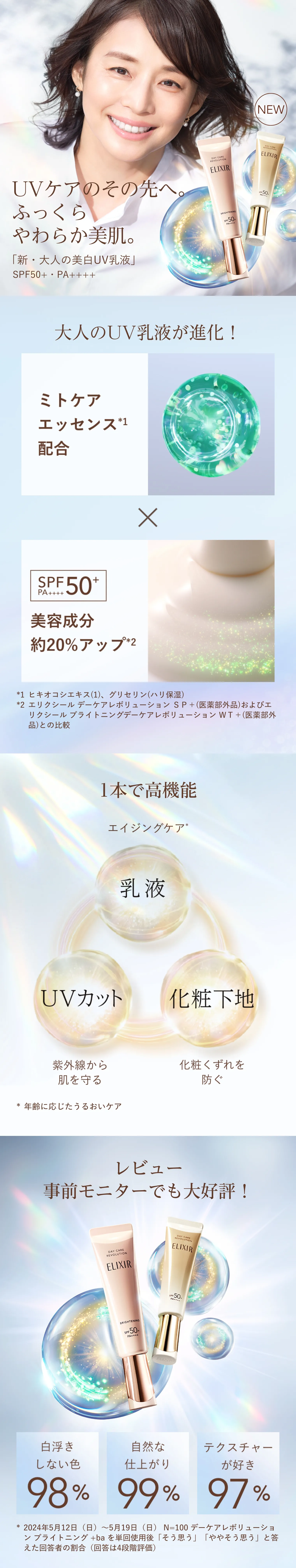 デーケアレボリューション ブライトニング ＋ ba｜朝用 ・ 日中用