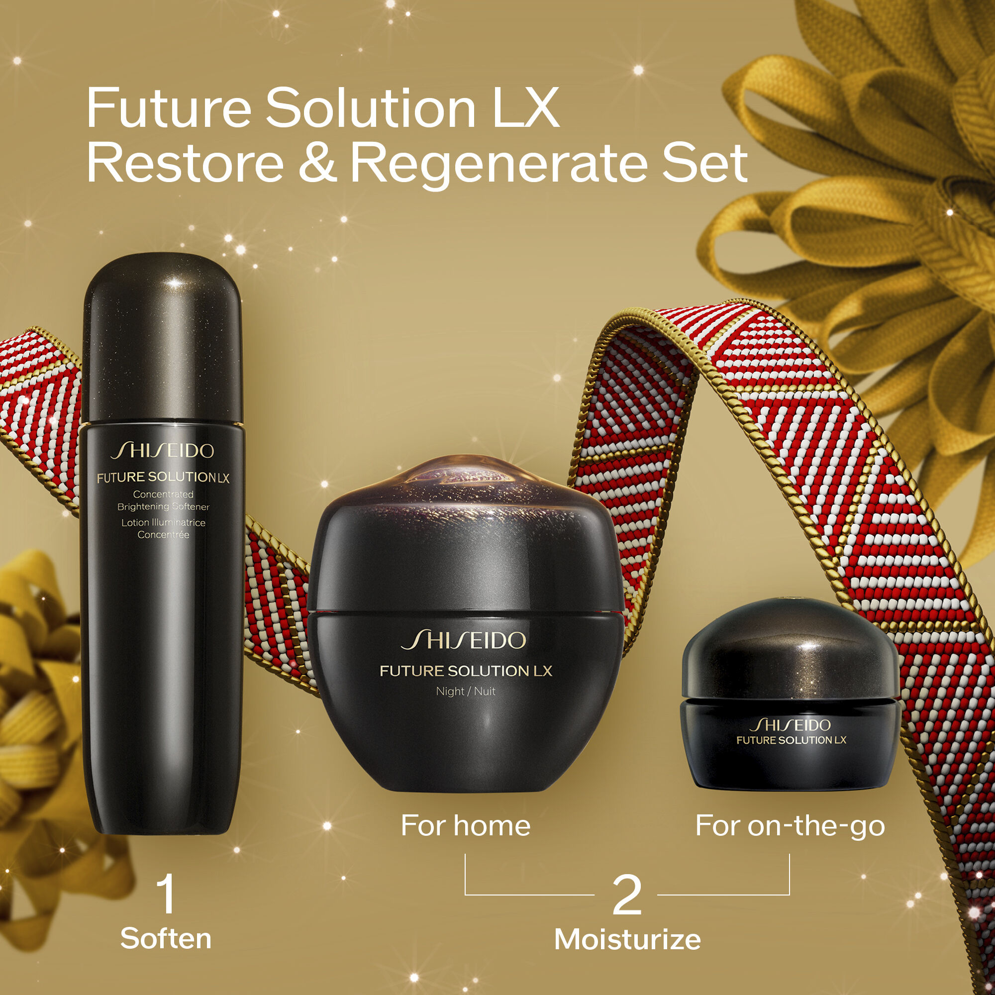Future Solution LX Anti Aging Skincare Set | SHISEIDO