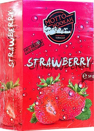 Strawberry MOTTO モット 50g｜シーシャ・パイプ通販店「Shisha Mart」