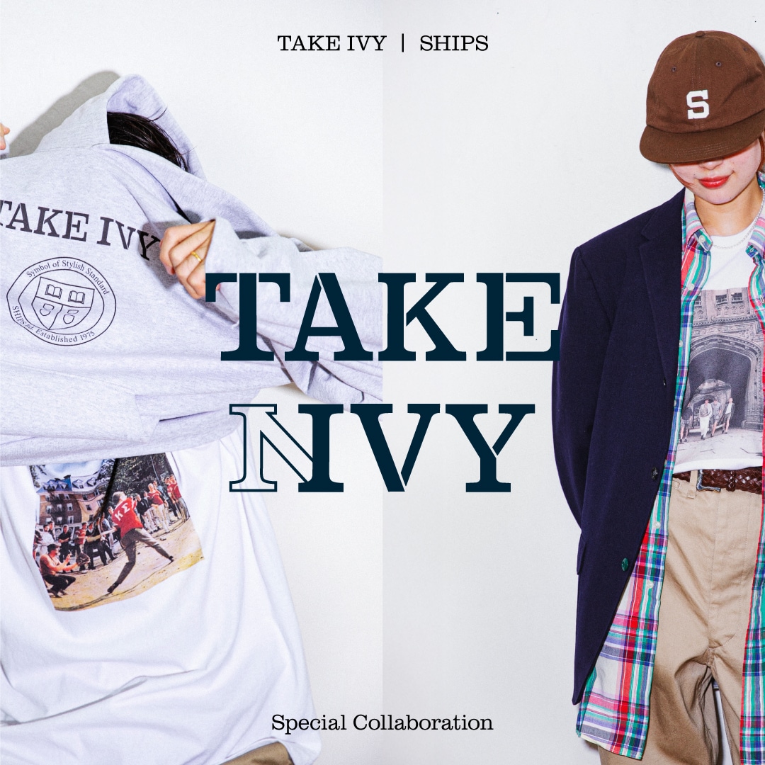 伝説の写真集「TAKE IVY」とコラボレーション！アメリカ製に拘った限定