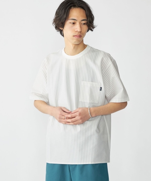 SHIPS: COOLMAX(R) シアサッカー Tシャツ｜ SHIPS 公式サイト