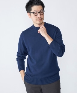 SHIPS any: 〈手洗い可能・軽量〉 スポンディッシュ クルーネック