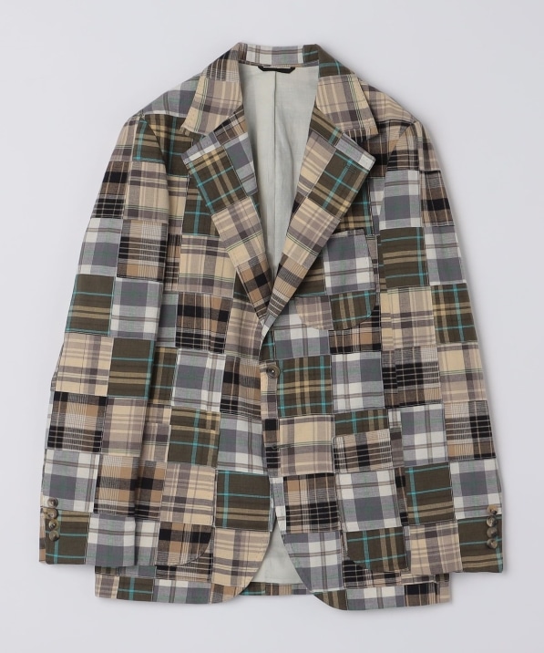 SHIPS別注】Errico Formicola: 50th ANNIV パッチワーク ジャケット