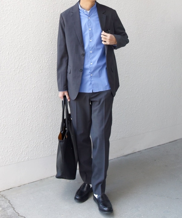 SHIPS any:〈通気性/遮熱〉CALCULO サマー トロピカル セットアップ