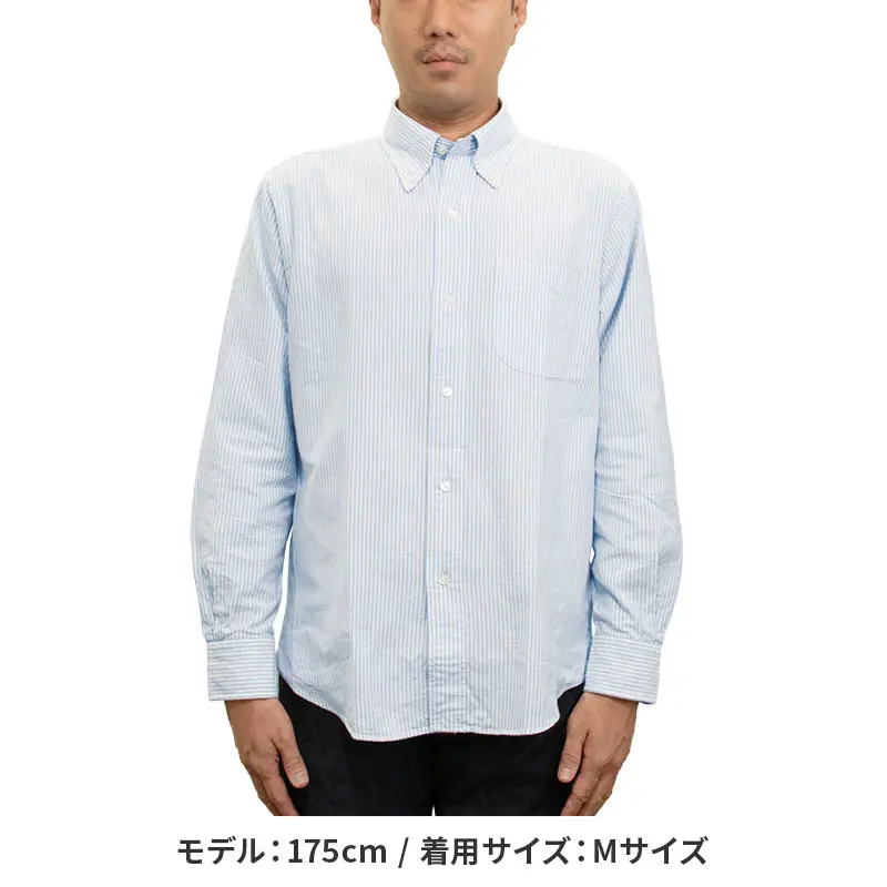 シャツ カジュアルシャツ オックスフォードシャツ ボタンダウン ブルー