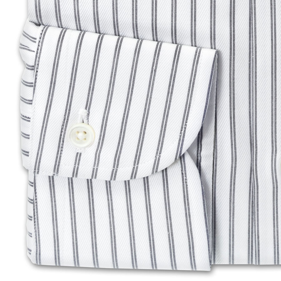 ワイシャツ ストライプ グレー ドビー CHOYA1886| CHOYA SHIRT