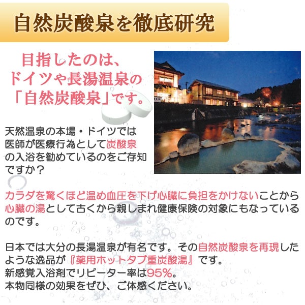 薬用 Hot Tab ホットタブ 重炭酸湯 Classic＜医薬部外品＞