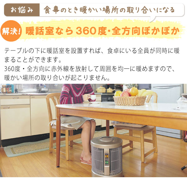 遠赤外線パネルヒーター 夢暖望1200型H【アールシーエス】 夢暖房 電気