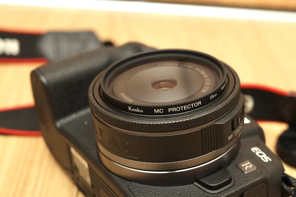 RF28mm F2.8 STM】Kenko 55mmのレンズフィルターがオススメ – sho-design