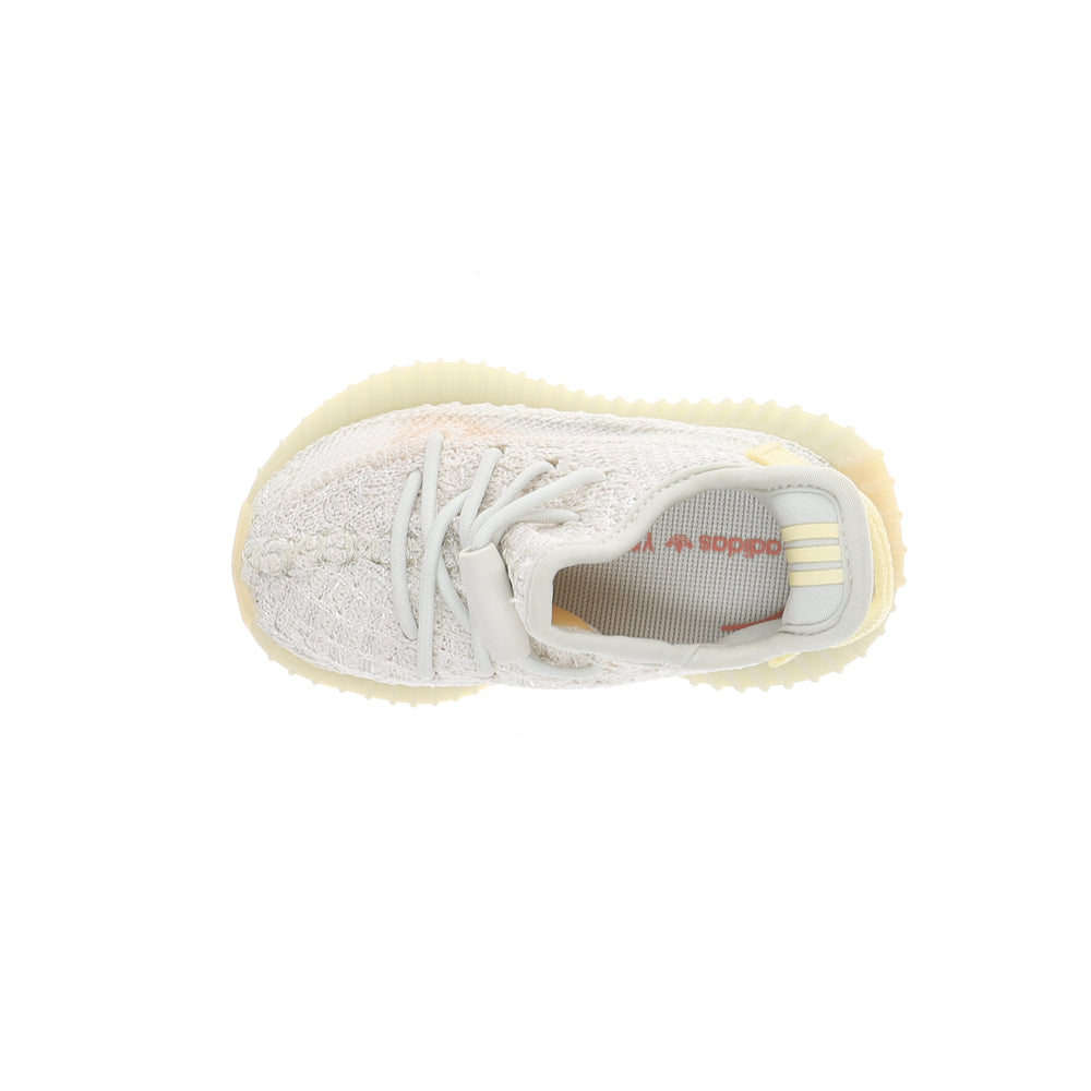 Shop Off White Boys adidas Yeezy Boost 350 V2 Slip On Sneakers