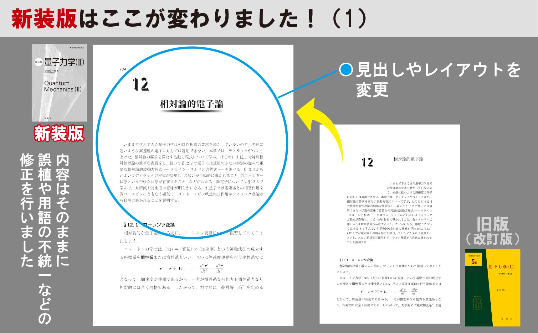 書籍紹介＞ 量子力学（II）（新装版）（小出昭一郎 著）【物理学】