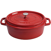ストウブ ピコ ココット オーバル グレナディンレッド 33cm - 調理器具