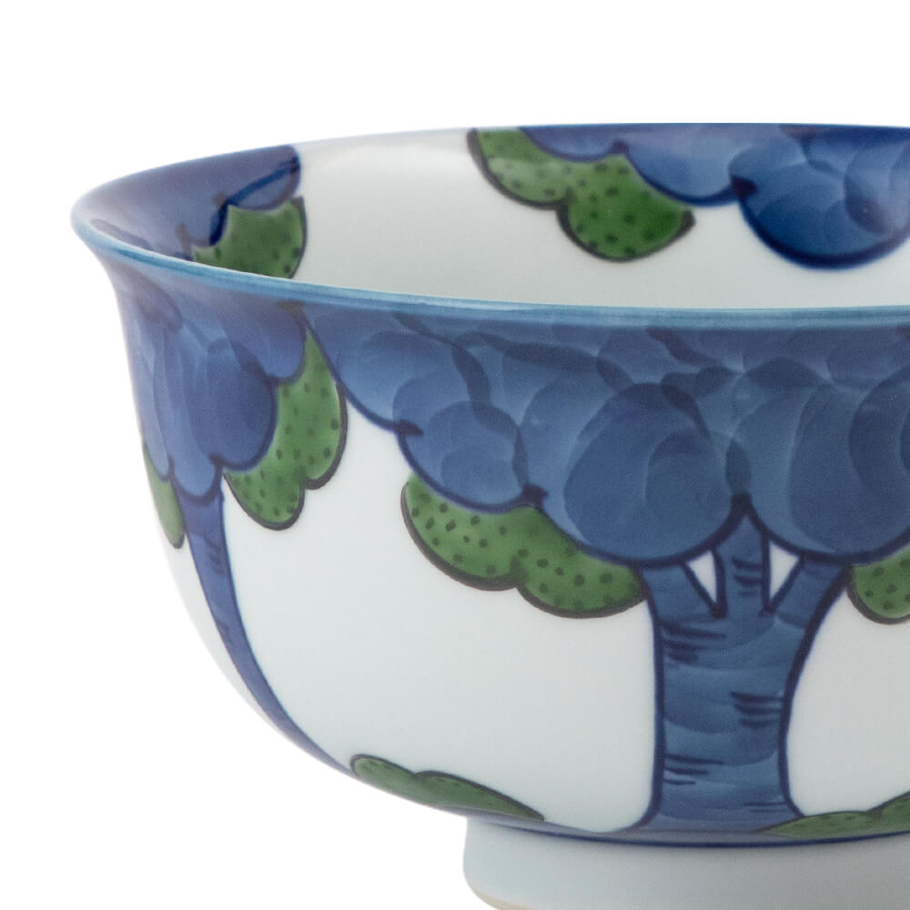 染錦大樹 麺鉢 ｜ 有田焼の源右衛門窯公式オンラインショップ