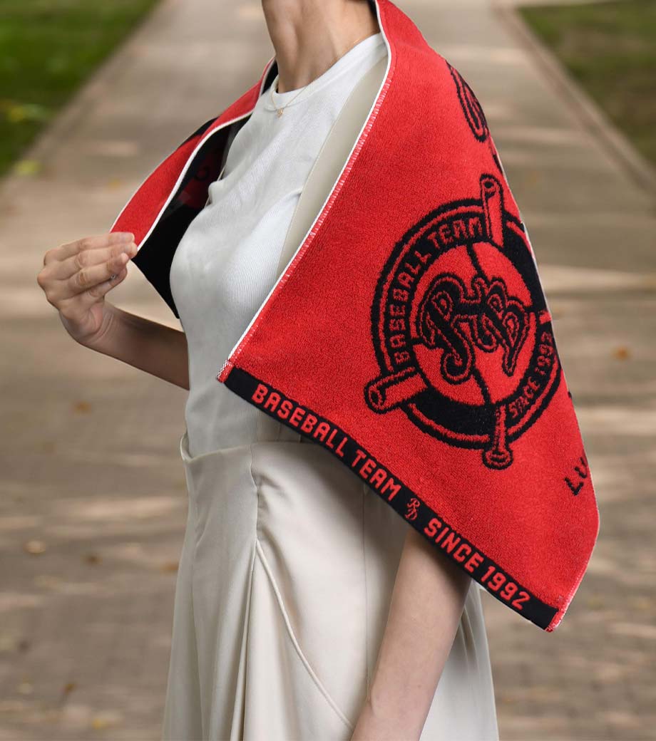 毛違いジャガードフェイスタオル｜最安値￥1,217|ほしい！ノベルティ