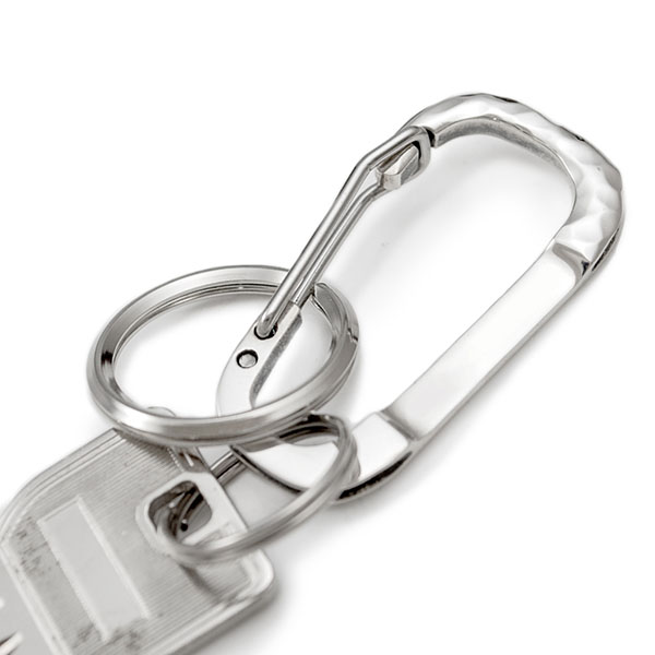 刻印OK】カラビナフック リング付き 送料無料 名入れ ギフト 人気 DG-103WA