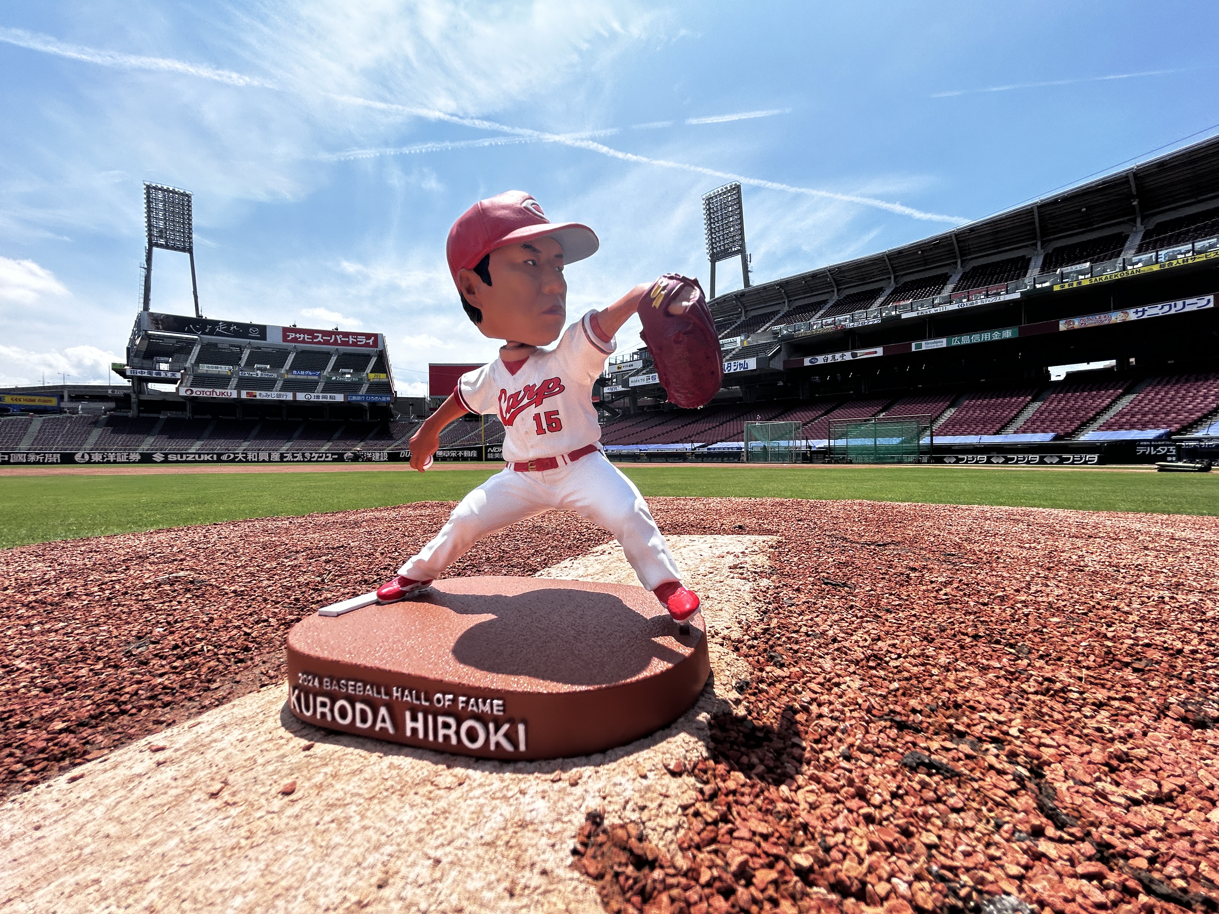 元広島カープ 黒田博樹さん フィギュア CARP 黒田博樹 フィギュア