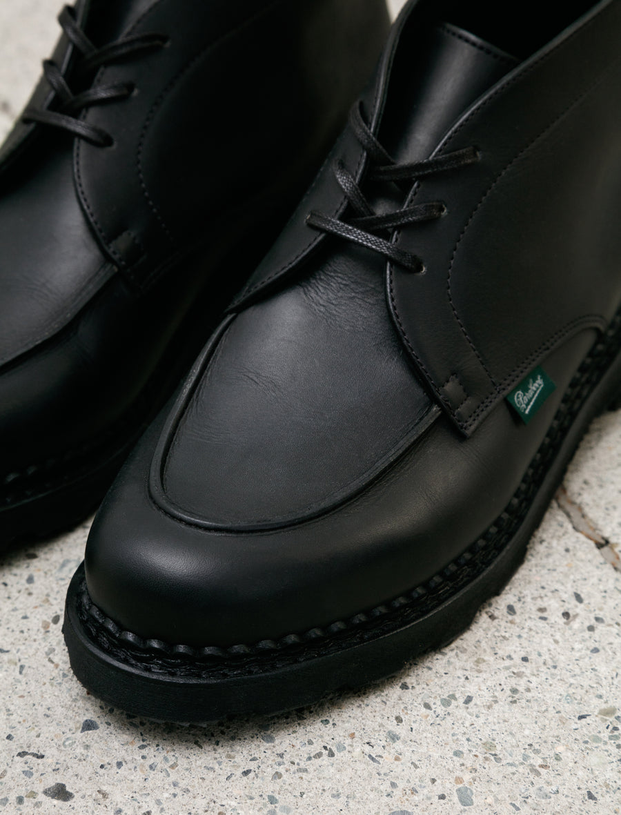 Arpenteur x Paraboot Chukka Smooth Leather Black – Neighbour