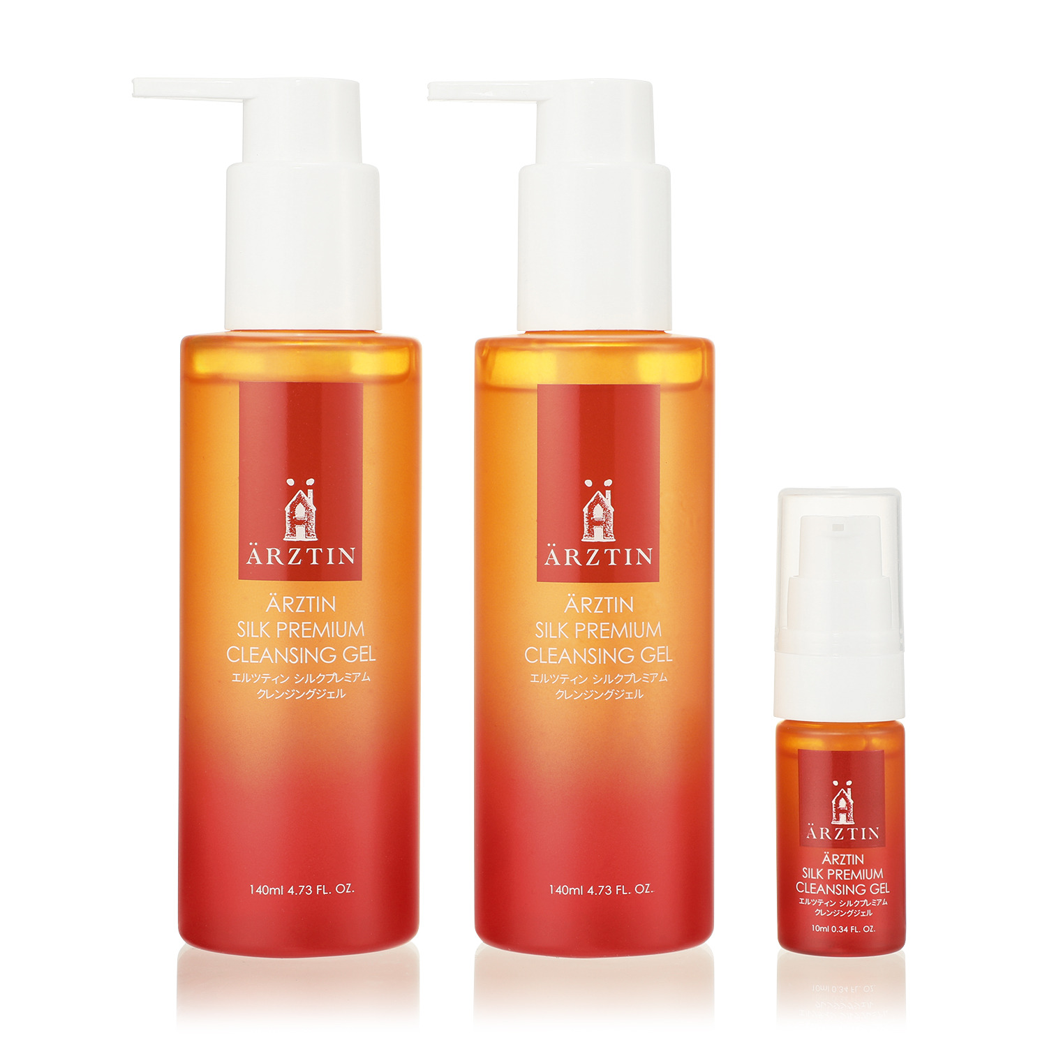 エルツティン 韓国大手美容サロン発 濃密ジェルから泡に変化！ ダブル