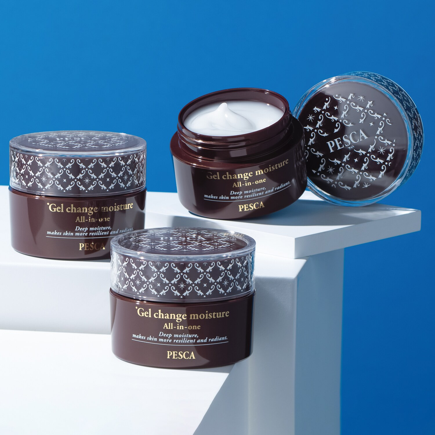 ペスカ トリプル薬用＆W美白！ シワ改善・美白ケア・ 肌あれ防止ケア