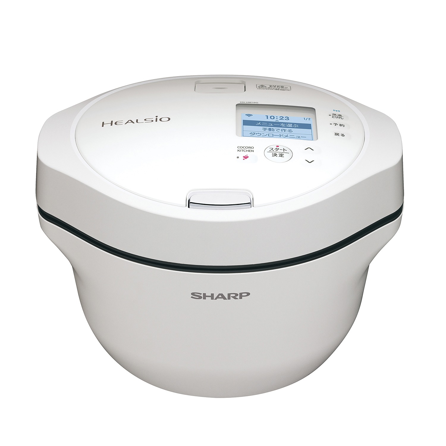 シャープ 食材と調味料を入れるだけ ホットくクッキング！ 水なし自動