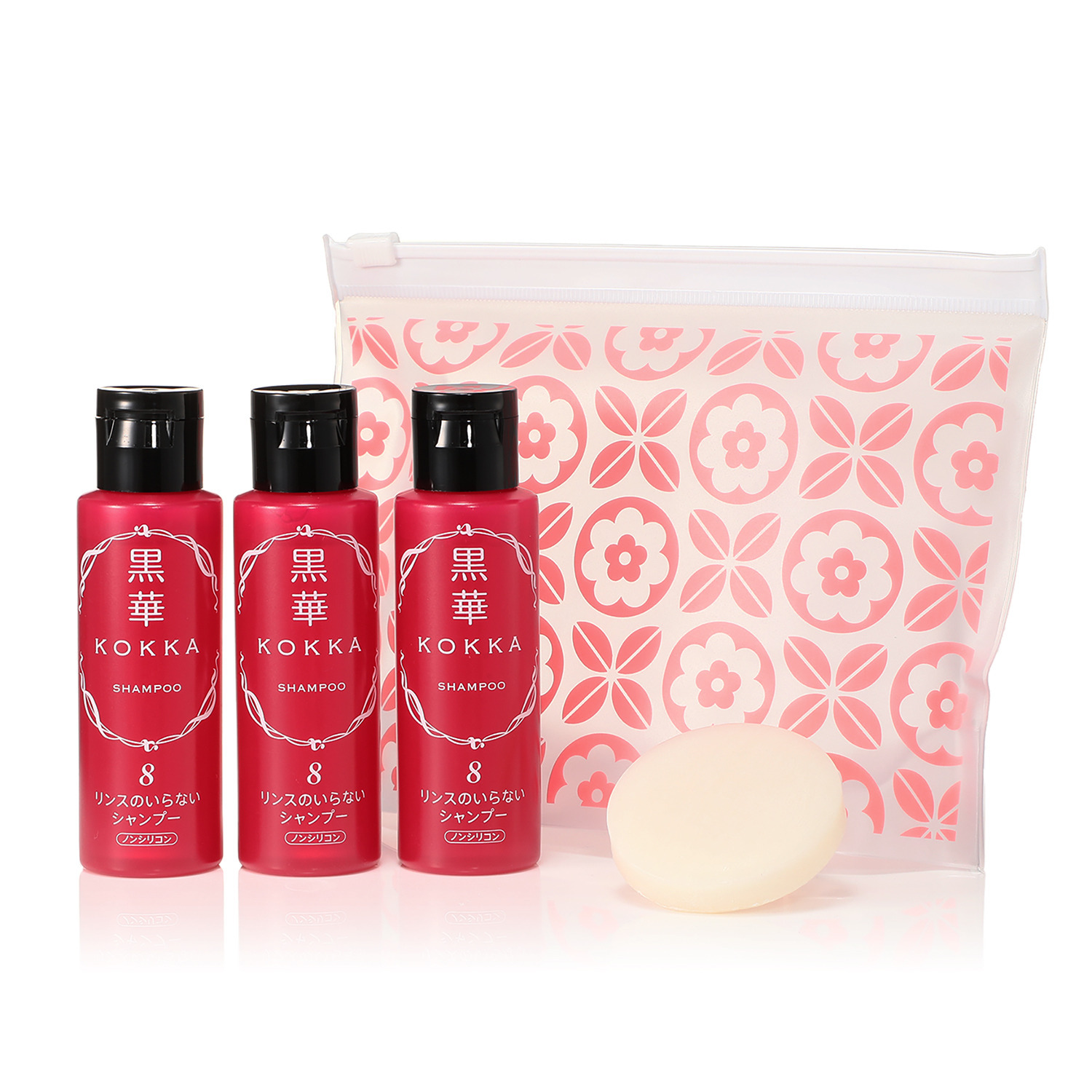 リニューアル前商品 黒華 ふのり由来紅藻エキス配合 髪と頭皮の健やか