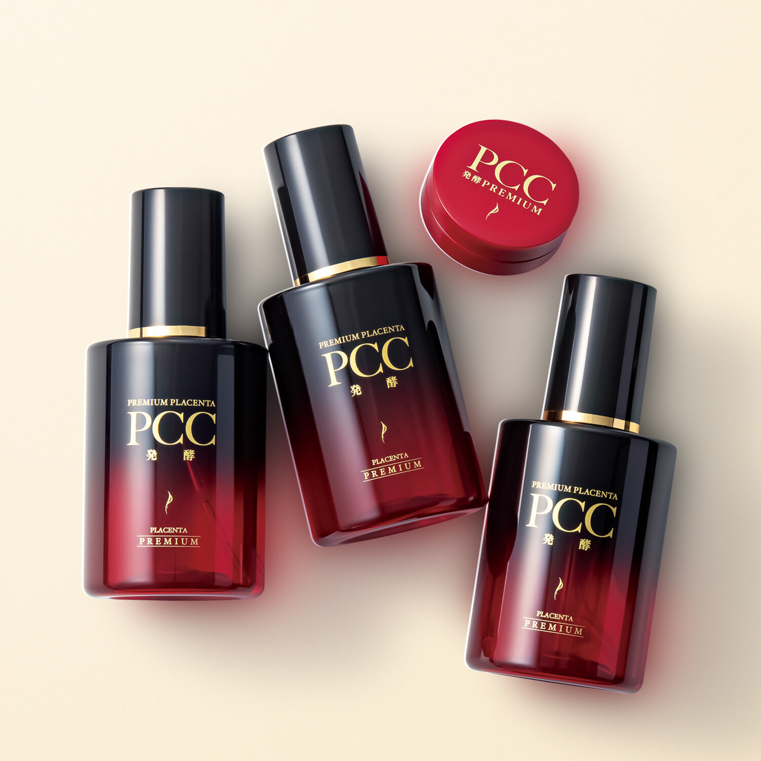 ハリ・潤い・ツヤ・キメの 国産熟成 馬プラセンタ発酵液＆ Wのヒト