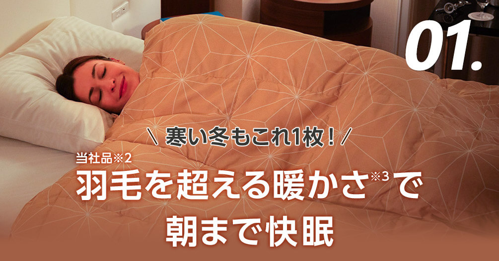 公式】トゥルースリーパー ホオンテック掛け布団 プレミアム｜ショップ
