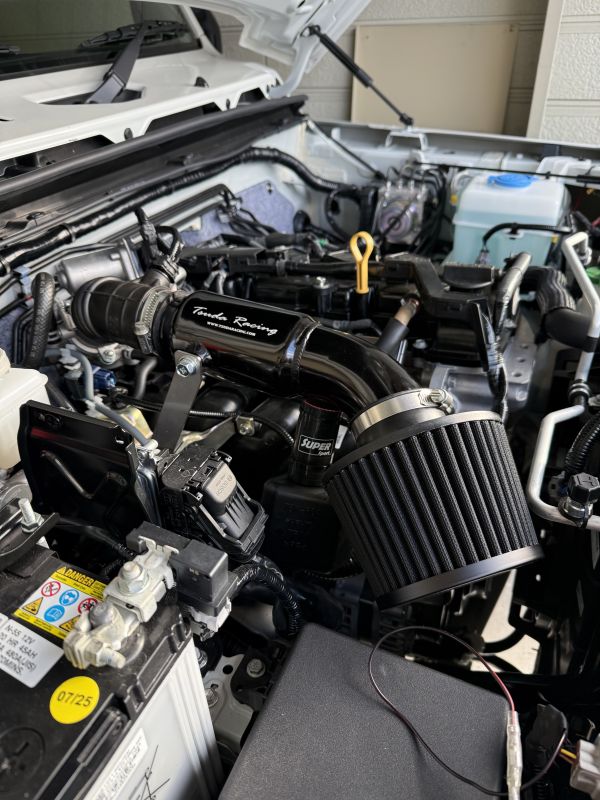 DAMSEL レーシングサクションキット JB74 ブラックアルマイト