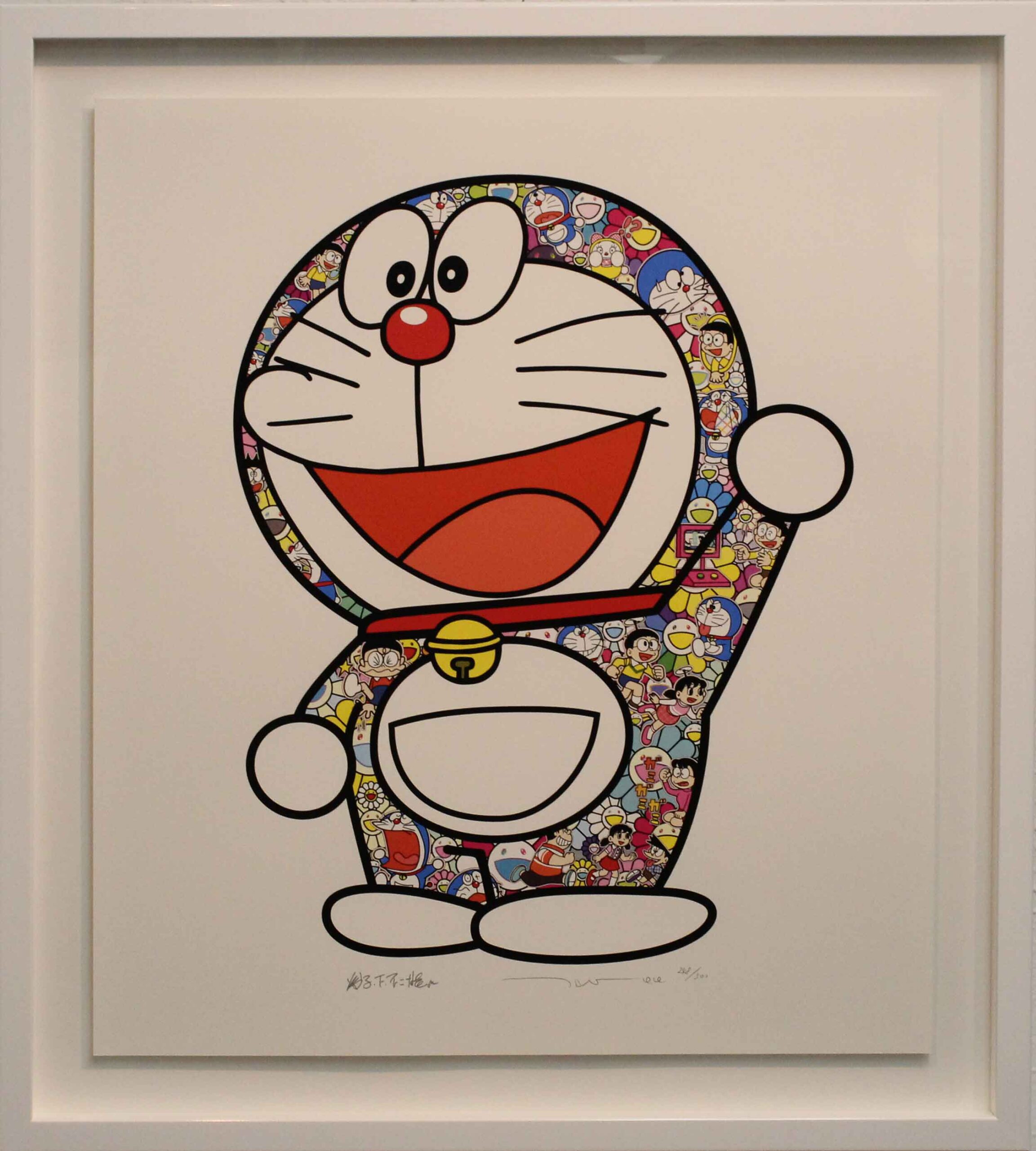 村上 隆 「ドラえもん、さあ！行くぞ！」 （Doraemon Here we go