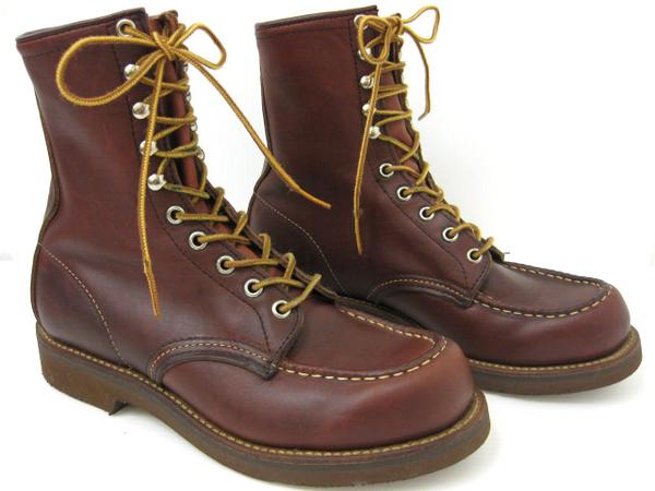 デッドストック☆80s USA製 REDWINGレッドウイング 214 ブーツ 7D