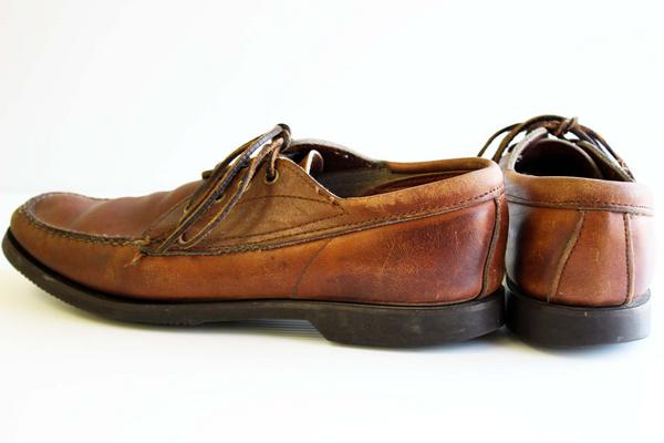 GOKEYSゴーキー モカシン レザーシューズ 茶 - Sixpacjoe Web Shop