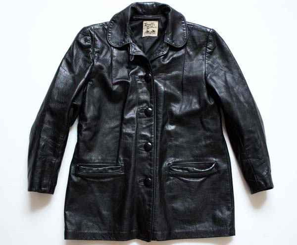 60s Langlitz Leathersラングリッツレザー コート 黒 - Sixpacjoe Web Shop