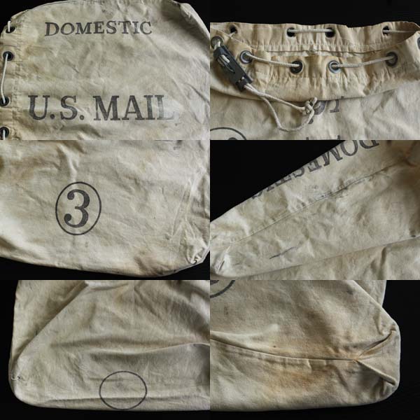 80s U.S.MAIL キャンバス メールバッグ - Sixpacjoe Web Shop