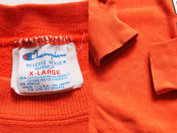 80s USA製 Championチャンピオン OKLAHOMA STATE リバースウィーブ