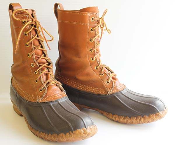 80s USA製 L.L.Bean メインハンティング 8ホール ビーンブーツ 9M