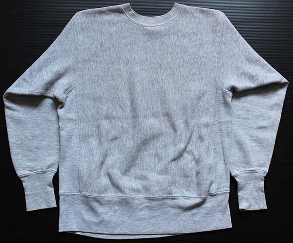 70s USA製 Championチャンピオン 単色タグ 無地 目無し リバース