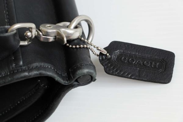 USA製 COACH オールド コーチ 2WAY レザー ブリーフケース 黒☆5266